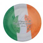 20er Pack Pappteller - 23cm - im irischen Design 