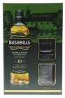 Bushmills Single Malt Irish Whiskey - in der Geschenkpackung mit 2 Gläsern 