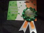 Shamrock Confetti Badge 