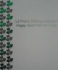 St. Patricks Day Karte I 