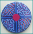 Celtic Designed-Taschenspiegel Pennannular Brooch 