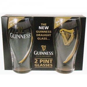Guinness Gläser Embossed 