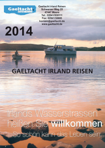 Kabinenkreuzer - Hausboote in Irland 2015 