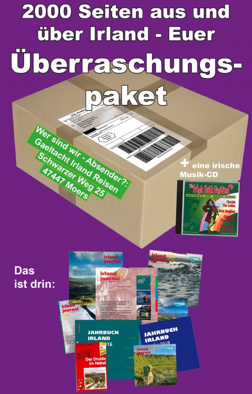 Kostenloses Irlandpaket 2025 