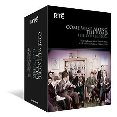 RTÉ - Come West Along The Road  - alle vier zum Schnäppchenpreis. Komplett 1-4 - aber nicht mehr in der Schuber-Box. 