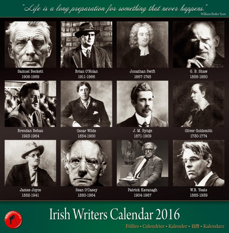 Writers Calendar 2016 - Achtung: alt 